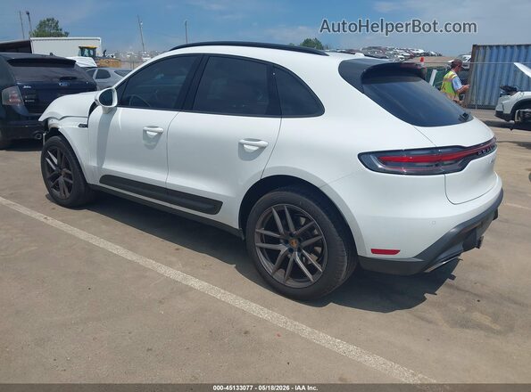 WP1AA2A56SLB00479 2025 PORSCHE MACAN Белый Задняя левая четверть