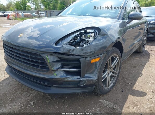 WP1AA2A57LLB10536 2020 PORSCHE MACAN Gray წინა ხედი