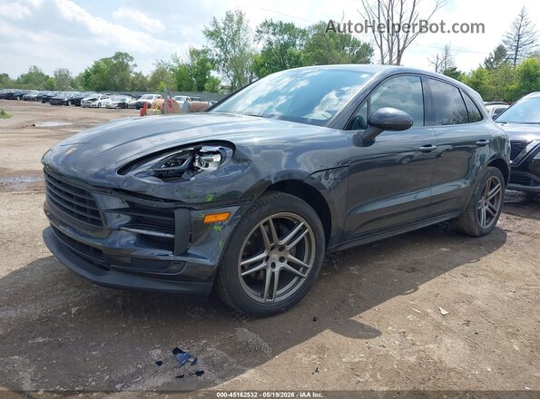 WP1AA2A57LLB10536 2020 PORSCHE MACAN Gray წინა მარცხენა ხედი სამი მეოთხედიდან