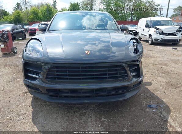 WP1AA2A57LLB10536 2020 PORSCHE MACAN Gray უკანა სალონის ხედი
