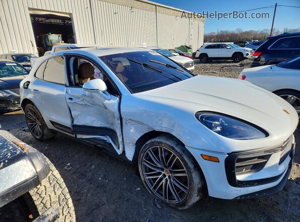 WP1AA2A57PLB12115 2023 PORSCHE MACAN Белый Передняя правая четверть