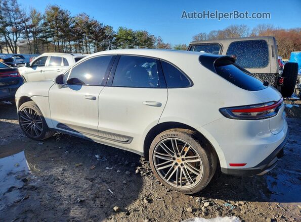 WP1AA2A57PLB12115 2023 PORSCHE MACAN Белый Задняя левая четверть
