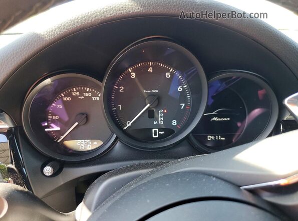 WP1AA2A58TLB05202 2026 PORSCHE MACAN Charcoal Вид щитка приладів
