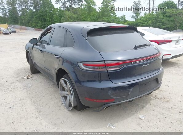 WP1AA2A59LLB10232 2020 PORSCHE MACAN Dark Blue Հետևի ձախ
