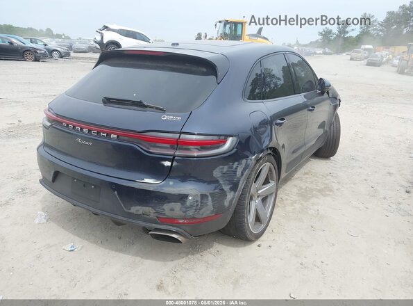 WP1AA2A59LLB10232 2020 PORSCHE MACAN Dark Blue Հետևի աջ
