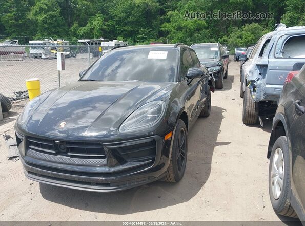WP1AA2A59PLB12875 2023 PORSCHE MACAN Black წინა მარცხენა ხედი სამი მეოთხედიდან