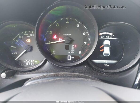 WP1AA2A59PLB12875 2023 PORSCHE MACAN Black უკანა სავარძლების ხედი