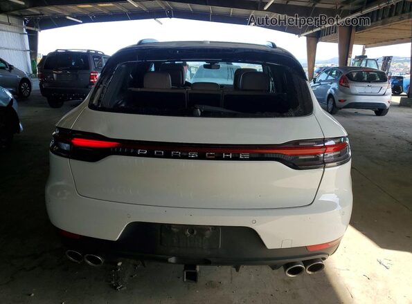 WP1AA2A5XKLB05409 2019 PORSCHE MACAN White Вид ззаду