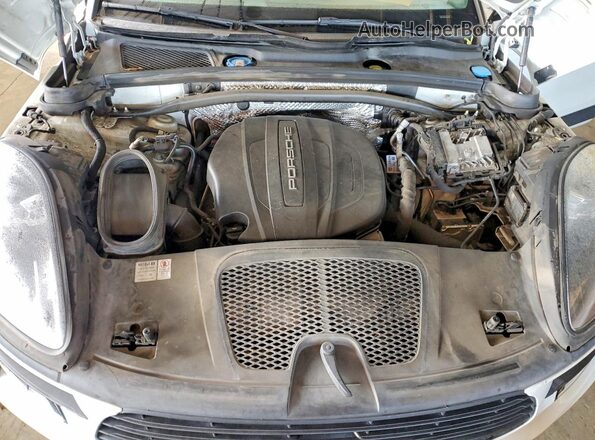 WP1AA2A5XKLB05409 2019 PORSCHE MACAN White Вид підкапотного простору