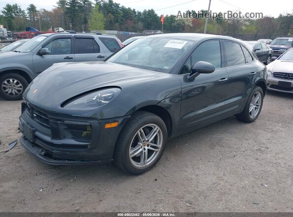 WP1AA2A5XRLB06683 2024 PORSCHE MACAN Gray წინა მარცხენა ხედი სამი მეოთხედიდან