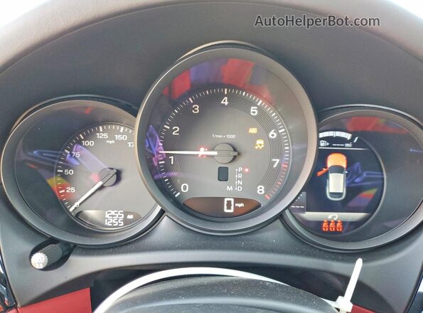 WP1AA2A5XTLB04035 2026 PORSCHE MACAN Gray Սարքավորումների վահանակի տեսք