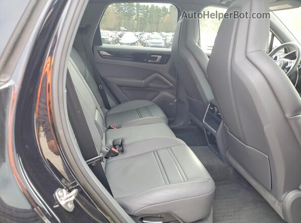 WP1AA2AY0KDA12578 2019 PORSCHE CAYENNE Черный Вид задней части салона