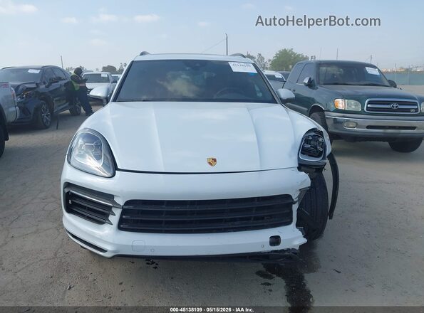 WP1AA2AY1KDA04358 2019 PORSCHE CAYENNE White Вид щитка приладів