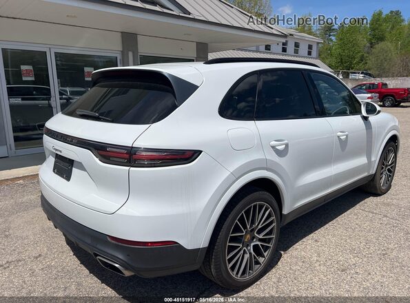 WP1AA2AY2KDA00870 2019 PORSCHE CAYENNE Белый Задняя правая четверть