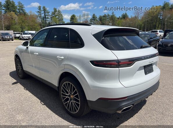 WP1AA2AY2KDA00870 2019 PORSCHE CAYENNE Белый Задняя левая четверть