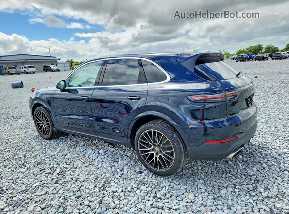 WP1AA2AY2LDA01809 2020 PORSCHE CAYENNE Black Հետևի ձախ