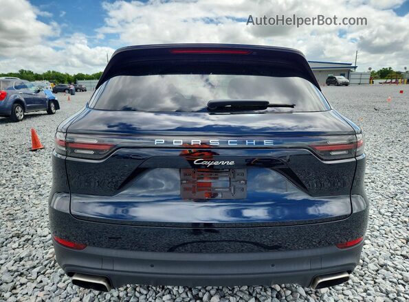 WP1AA2AY2LDA01809 2020 PORSCHE CAYENNE Black Հետևի տեսք