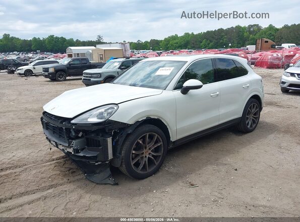 WP1AA2AY2LDA08484 2020 PORSCHE CAYENNE White წინა მარცხენა ხედი სამი მეოთხედიდან