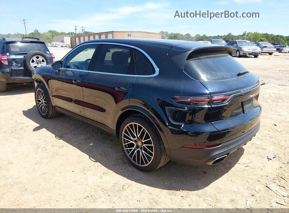 WP1AA2AY2MDA01682 2021 PORSCHE CAYENNE Black Задня ліва чверть