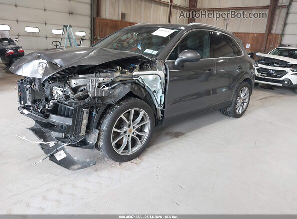 WP1AA2AY2RDA08185 2024 PORSCHE CAYENNE Gray Przód lewy