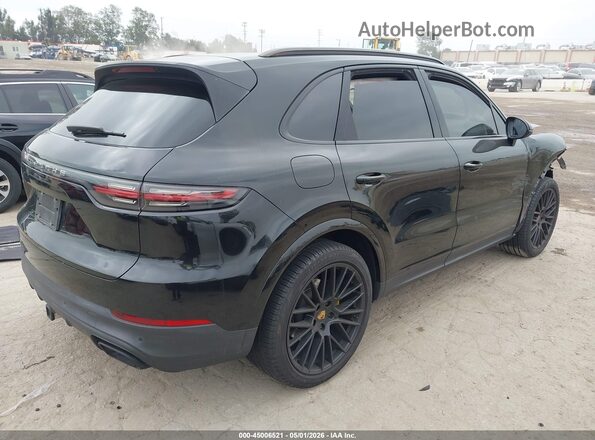 WP1AA2AY3KDA09321 2019 PORSCHE CAYENNE Black უკანა მარჯვენა
