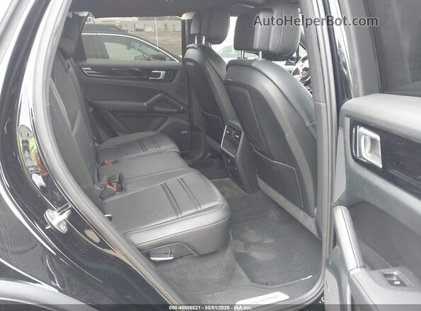 WP1AA2AY3KDA09321 2019 PORSCHE CAYENNE Black VIN კოდის სტიკერის ხედი