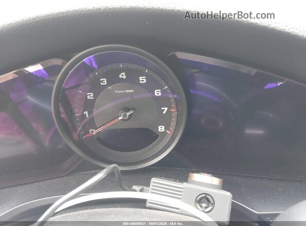 WP1AA2AY3KDA09321 2019 PORSCHE CAYENNE Black უკანა სავარძლების ხედი