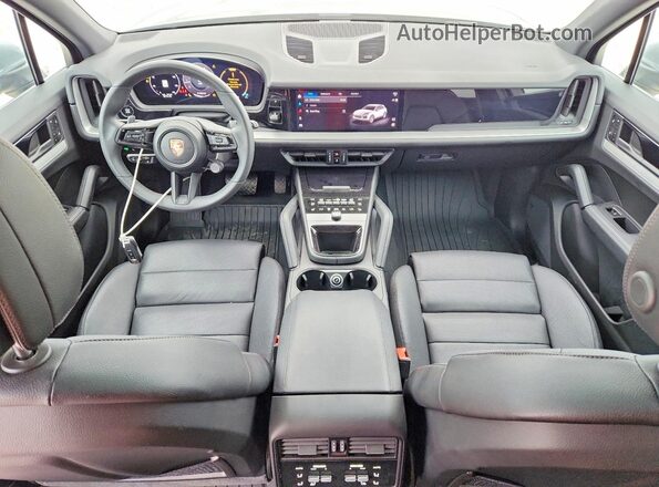 WP1AA2AY3SDA02305 2025 PORSCHE CAYENNE Silver წინა პანელის ხედი