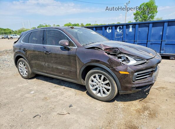 WP1AA2AY4KDA04368 2019 PORSCHE CAYENNE Коричневый Передняя правая четверть