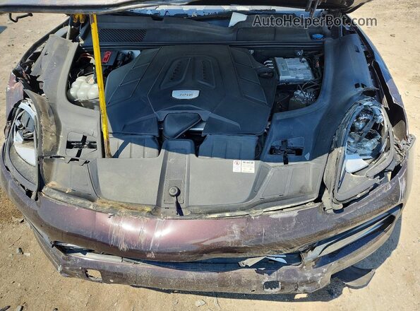 WP1AA2AY4KDA04368 2019 PORSCHE CAYENNE Коричневый Вид подкапотного пространства