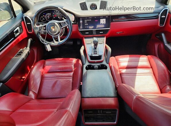 WP1AA2AY4KDA04368 2019 PORSCHE CAYENNE Коричневый Вид панели приборов
