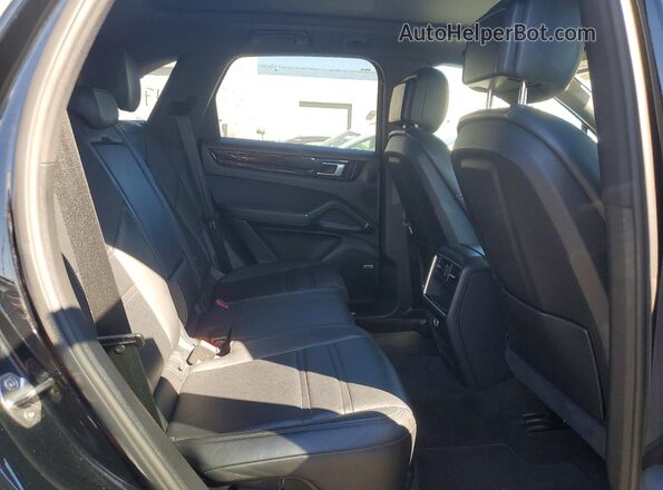 WP1AA2AY4KDA06508 2019 PORSCHE CAYENNE Black Вид задніх сидінь