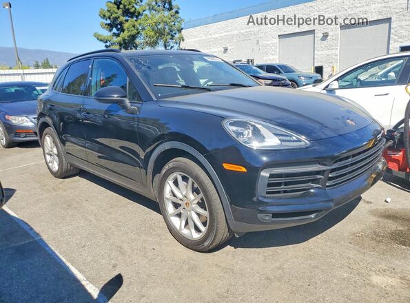 WP1AA2AY4KDA06508 2019 PORSCHE CAYENNE Black Передня права чверть