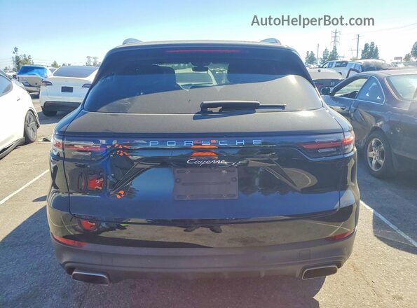 WP1AA2AY4KDA06508 2019 PORSCHE CAYENNE Black Вид ззаду