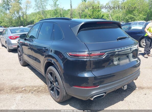 WP1AA2AY4KDA11725 2019 PORSCHE CAYENNE Черный Задняя левая четверть