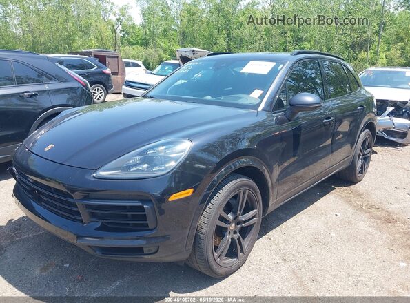 WP1AA2AY4KDA11725 2019 PORSCHE CAYENNE Черный Передняя левая четверть