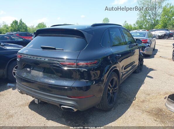 WP1AA2AY4KDA11725 2019 PORSCHE CAYENNE Черный Задняя правая четверть