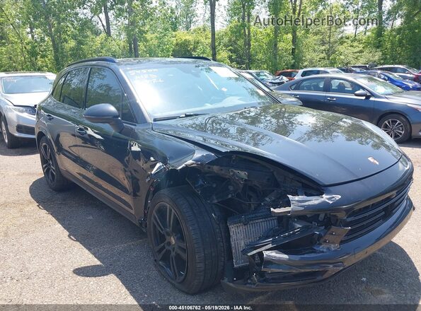 WP1AA2AY4KDA11725 2019 PORSCHE CAYENNE Черный Вид задней части салона