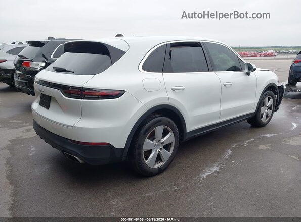 WP1AA2AY6KDA04811 2019 PORSCHE CAYENNE White Հետևի աջ