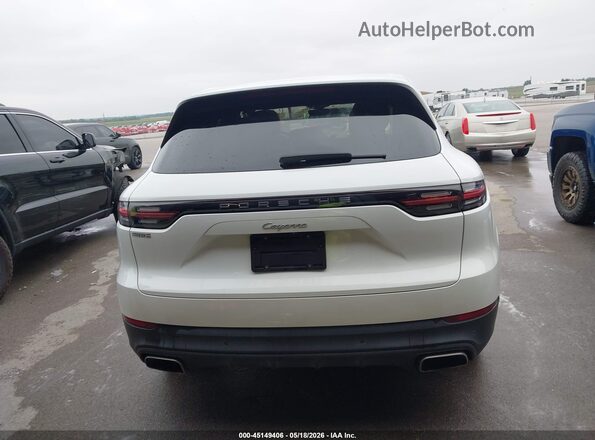 WP1AA2AY6KDA04811 2019 PORSCHE CAYENNE White 