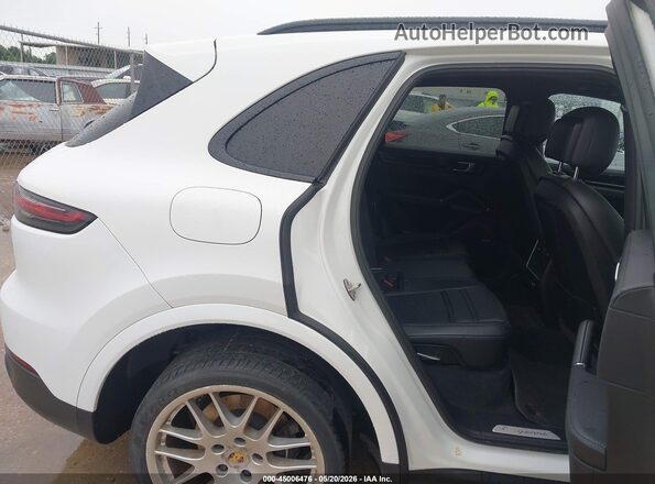 WP1AA2AY6KDA08454 2019 PORSCHE CAYENNE White VIN sticker view