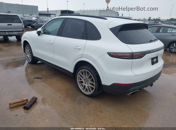WP1AA2AY6KDA08454 2019 PORSCHE CAYENNE White Rear left