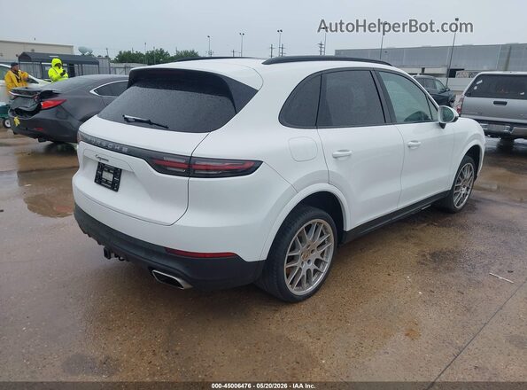 WP1AA2AY6KDA08454 2019 PORSCHE CAYENNE White Rear right