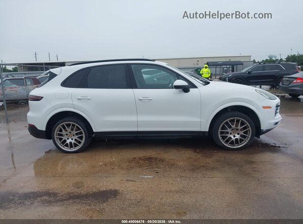 WP1AA2AY6KDA08454 2019 PORSCHE CAYENNE White Rear interior view