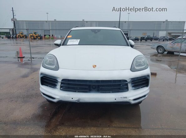 WP1AA2AY6KDA08454 2019 PORSCHE CAYENNE White Instrument cluster view