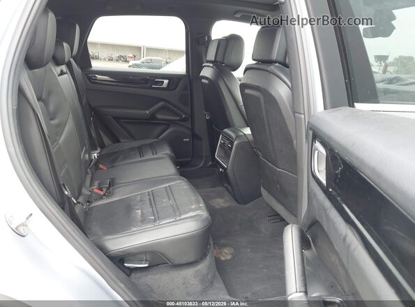 WP1AA2AY7LDA05953 2020 PORSCHE CAYENNE Silver Vista de la etiqueta del VIN