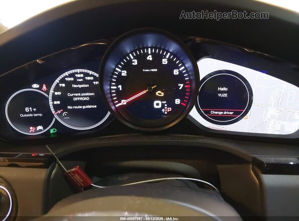 WP1AA2AY9LDA01273 2020 PORSCHE CAYENNE White Հետևի նստատեղերի տեսք