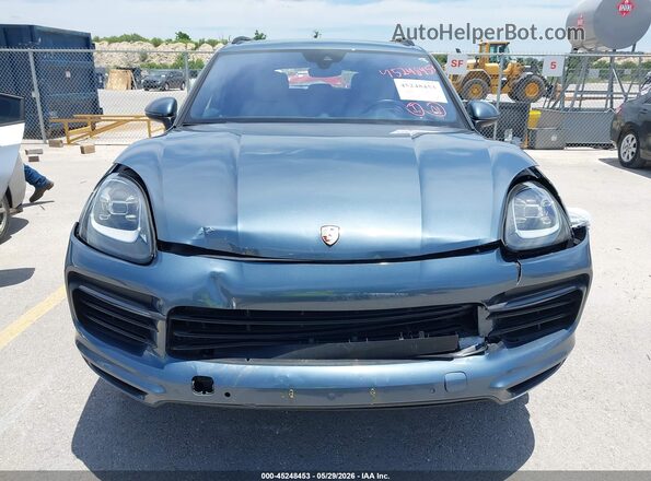 WP1AA2AY9LDA06683 2020 PORSCHE CAYENNE Blue Vista del cuadro de instrumentos