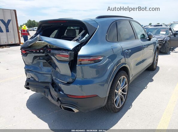 WP1AA2AY9LDA06683 2020 PORSCHE CAYENNE Blue Trasero derecho