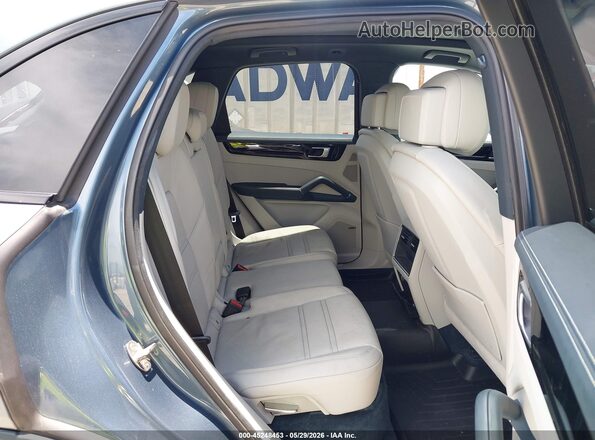 WP1AA2AY9LDA06683 2020 PORSCHE CAYENNE Blue Vista de la etiqueta del VIN